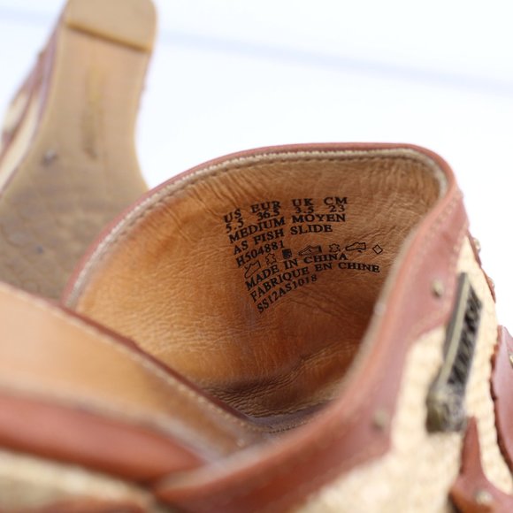 Hush Puppies by Anna Sui Kissing Fish Wedges Heels - Picture 8 of 8